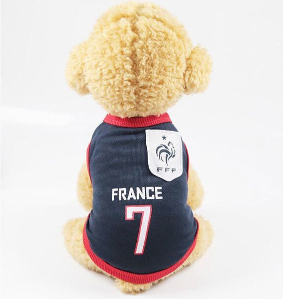 Summer Cool Cat Clothes Football Jersey Cotton Sport Pet Tshirt Clothing For Cats Kitty Vest Costume Xs-xxl