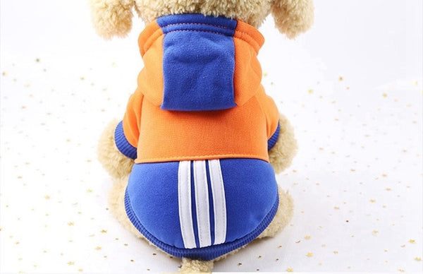 Cartoon Print Pet Dog Clothes Winter Warm Dog Coat Jacket for Small Dogs Chihuahua French Bulldog Teddy Costume Pets Clothing