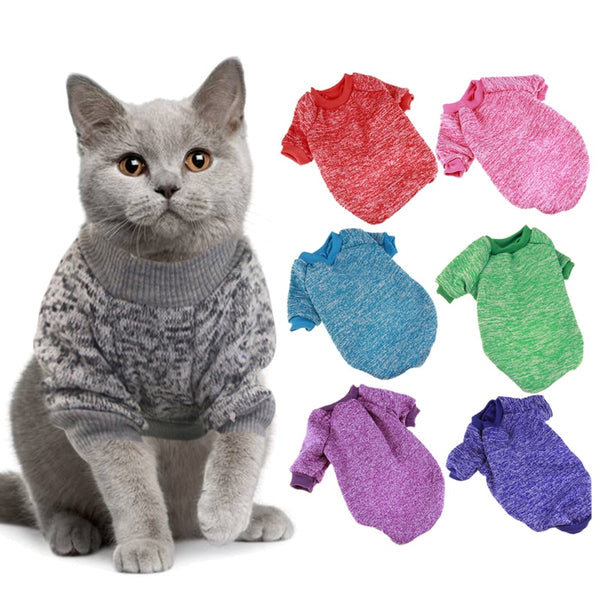 Cat Clothes Winter Warm Pet Clothing For Cats Fashion Outfits Coats Chihuahua Dog Clothes Rabbit Animals Spring Pet Supplies